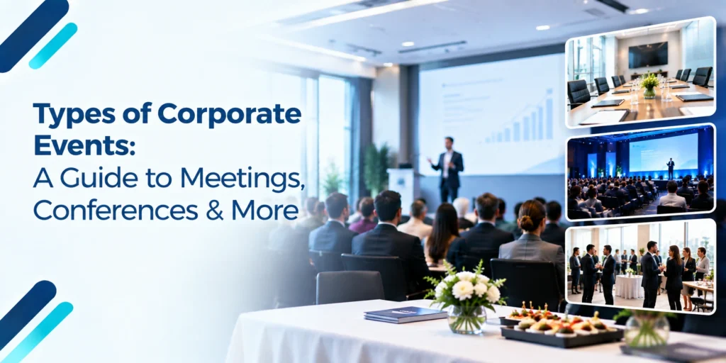 Types of Corporate Events: A Guide to Meetings, Conferences and More